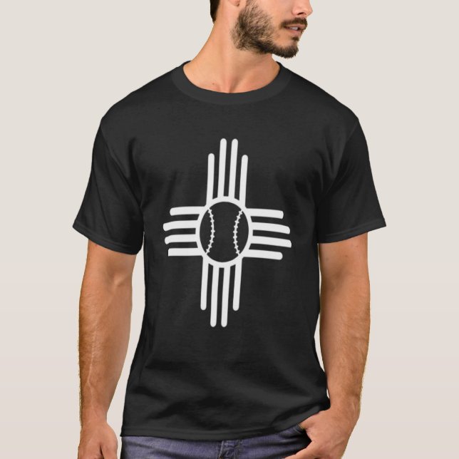 Zia Baseball T Shirt (Framsida)