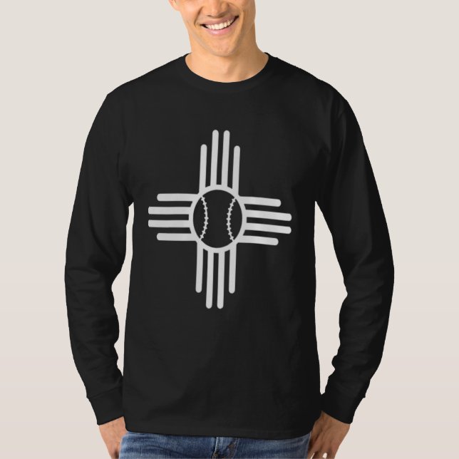 Zia baseboll t shirt (Framsida)