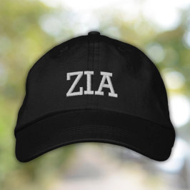 Zia embroidered Cap for Italian Aunt Broderad Keps