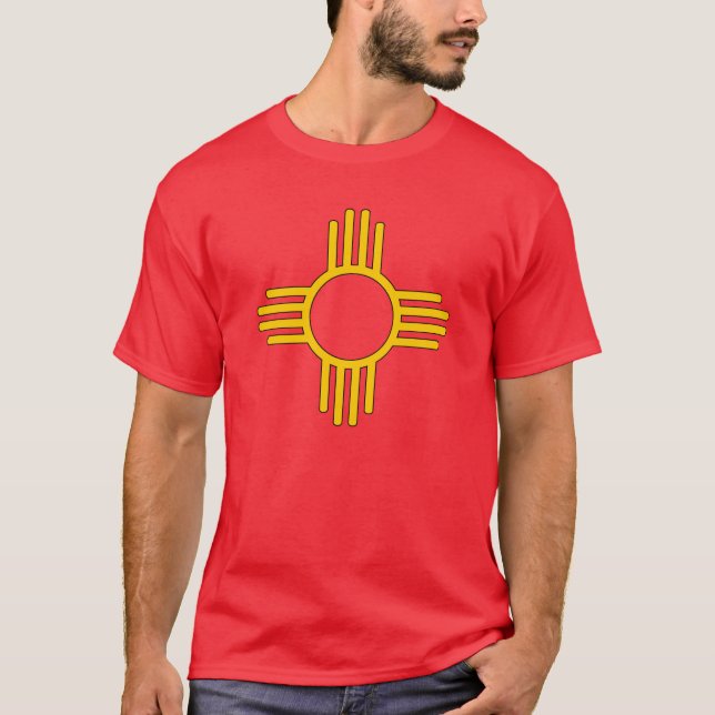 Zia guld tee shirt (Framsida)