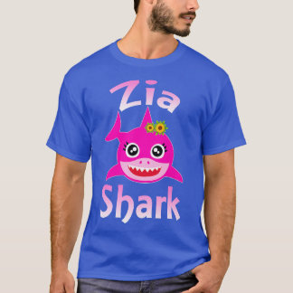Zia Shark Funny Italienska Moster T Shirt