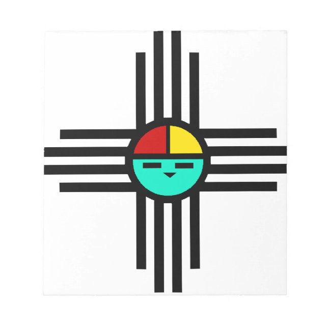 Zia Sol Gud Anteckningsblock (Framsida)