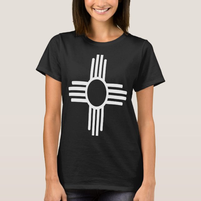 Zia symbol 3 t shirt (Framsida)