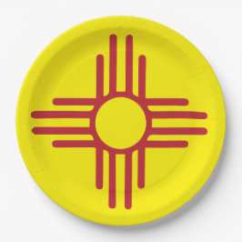 Zia Symbol Red and Gult Fiesta Party