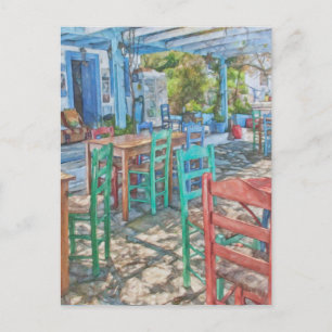 Zia Village, Kos Island, Grekland Vykort