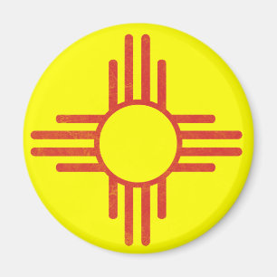 Zia vintage magnet