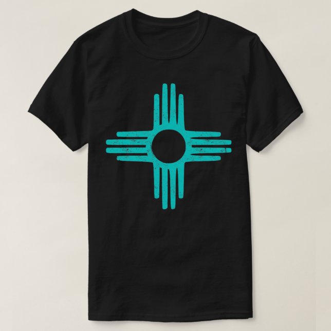 ZiaNew Mexico Turcos T Shirt (Design framsida)