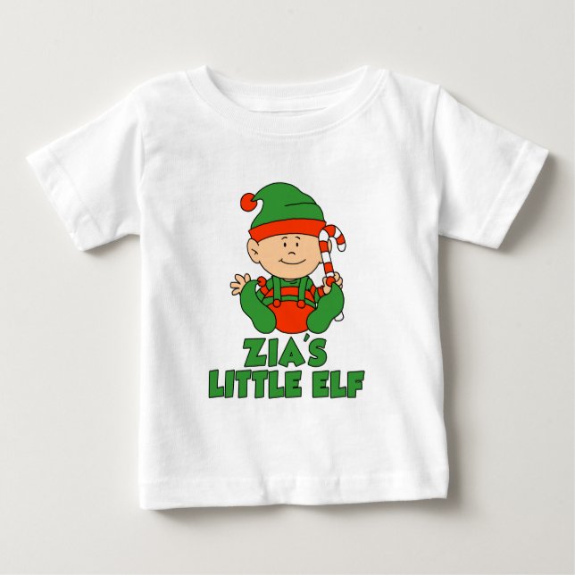 Zias lilla Elf T-shirt (Framsida)