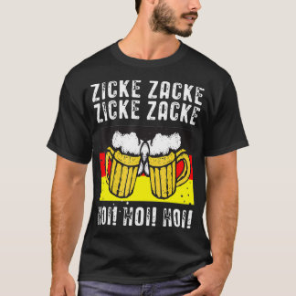 Zicke Zacke Hoi Hoi Hoi Oktoberfest T Shirt