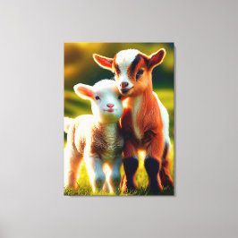 Zicklein Canvastryck