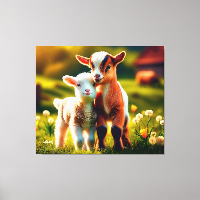 Zicklein Canvastryck (Framsida)