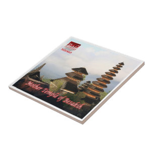 zID018 Mor Temple of BESAKIH, BALI Kakelplatta