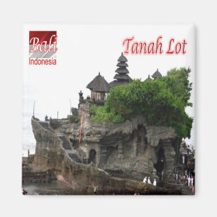 zID020 TANAH LOT Bali. Indonesien, Asien, Fridge Magnet