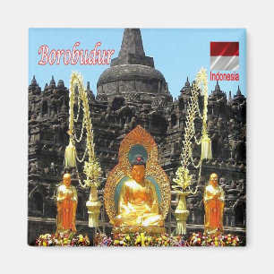 zID023 Vesak Day BOROBUDUR, Indonesien Asia, Fridg Magnet