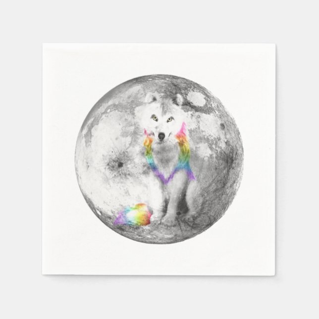 Zidika Varg Classic Pappersservett (Framsidan)