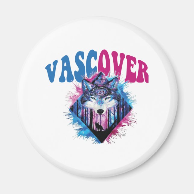 Zidika vascover varg Essential Magnet (Framsidan)