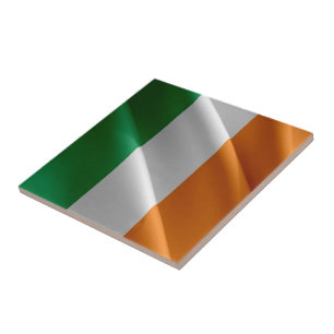 ZIE002 IRLAND, Wave Flagga, Kakelplatta