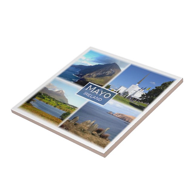 zIE003 MAYO - Mosaic, Irland Kakelplatta (Sidan)