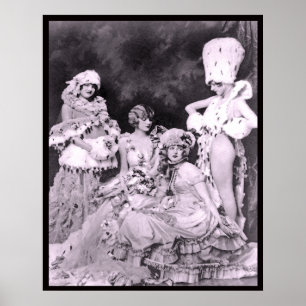 Ziegfelds damer poster