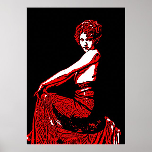 Ziegfelds Louise Squire Poster (Framsidan)