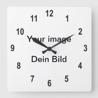 Ziffernblatt für Uhr Fyrkantig Klocka
