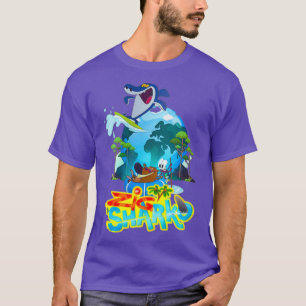 Zig Äventyr och Sharko GamesFunny T Shirt