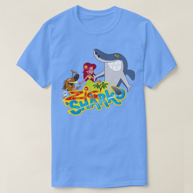 Zig och sharko 16 t shirt (Design framsida)