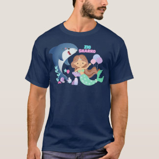Zig och Sharko Games Cute T Shirt