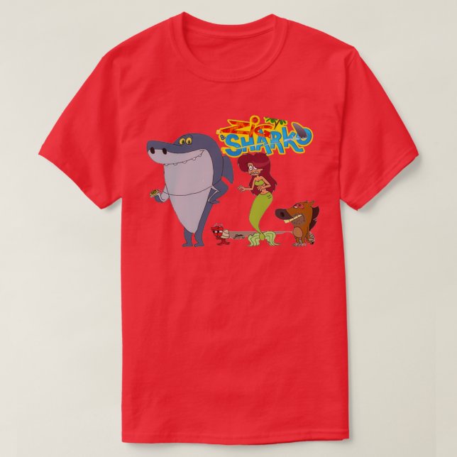 Zig och Sharko Marina Sjöjungfru Funny Gift För ba T Shirt (Design framsida)