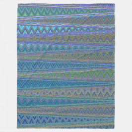 ZIG SOM ZAGGING I DET TREDJE UNIVERSUM FLEECEFILT