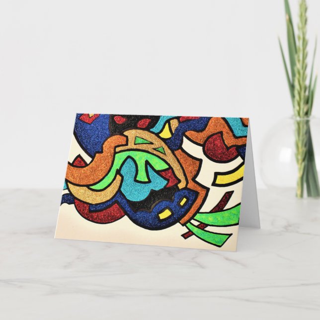 "" ZIG ZAG 3 " KORT (Framsida)