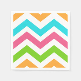 Zig Zag Egg Paint Pappersservett