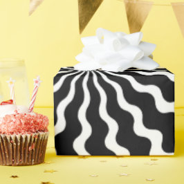 Zig Zag Spiral Wrapping Papper Presentpapper
