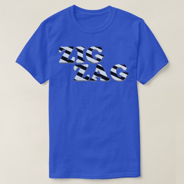 ZIG ZAG T SHIRT (Design framsida)