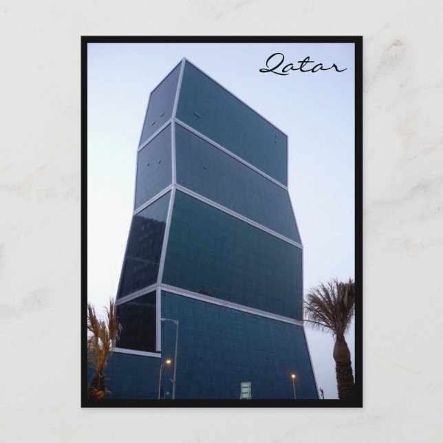 zig zag torn vykort (Framsida)