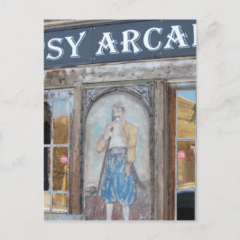 Zigenararkad Nevada City Spökstad Montana Vykort