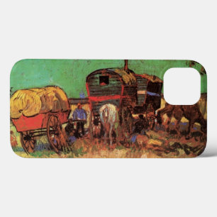Zigenare med husvagnar av Vincent van Gogh