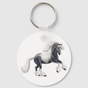 Zigenaren målar hästen Keychain Nyckelring