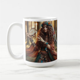 zigenerska damen kaffemugg