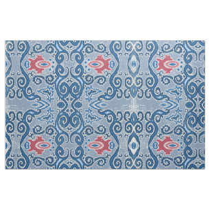 Zigensk Boho för IKAT-mönster bohemisk moderikti Tyg