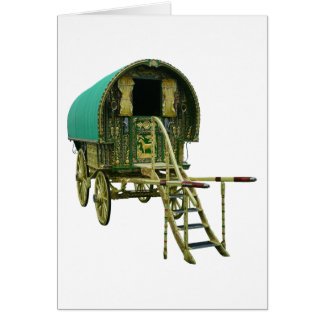 Zigensk bowtophusvagn OBS kort