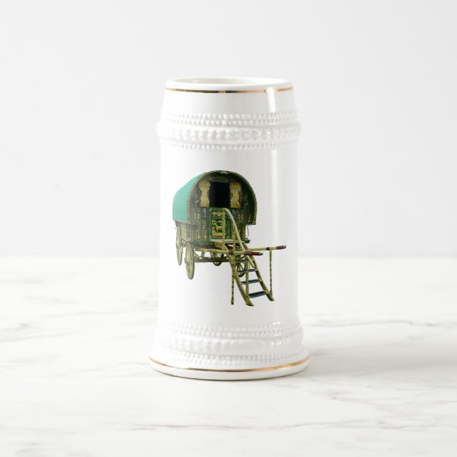 Zigensk bowtophusvagn sejdel (Center)