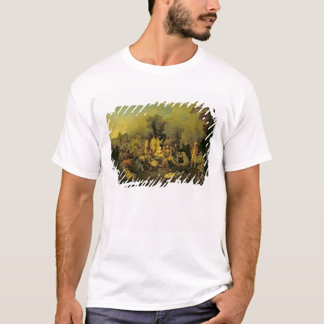 Zigensk Encampment Tee Shirt (Framsida)