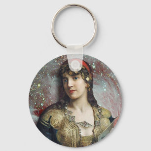 Zigensk Princess, förändrad konst Nyckelring