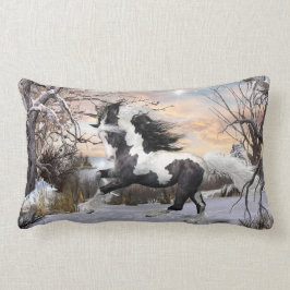 Zigensk Vanner hästdekorativ kudde