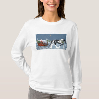 Zigensk Vanner och jultomtenjulskjorta Tee Shirt