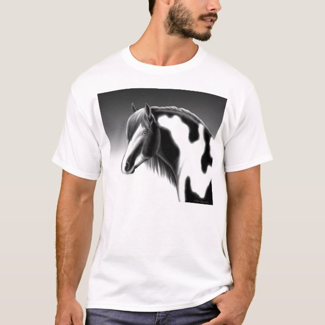 Zigenska Vanner målar hästen T-shirt (Framsida)