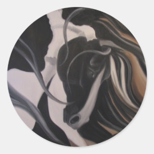 Zigenska Vanner mig Runt Klistermärke