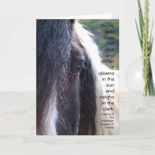 Zigenskt guld kort (Framsida)