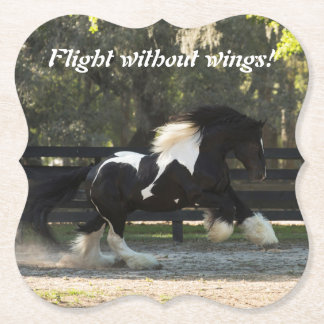 Zigenskt guld- zigenskt Vanner hästunderlägg Underlägg Papper